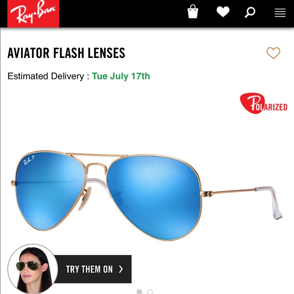 Ray Ban Polarized Aviators